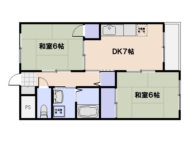 ハイネス鴨原 間取り図