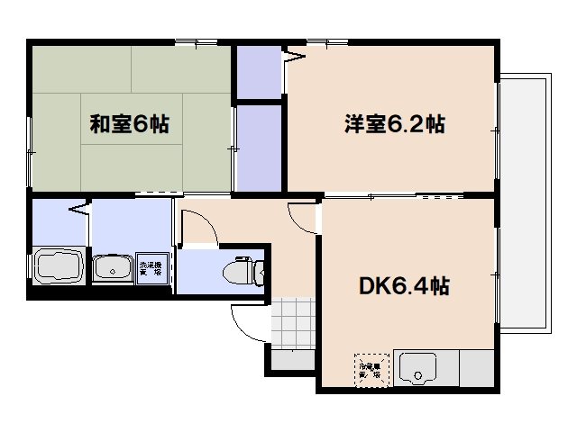ヴィラージュ旭園 間取り