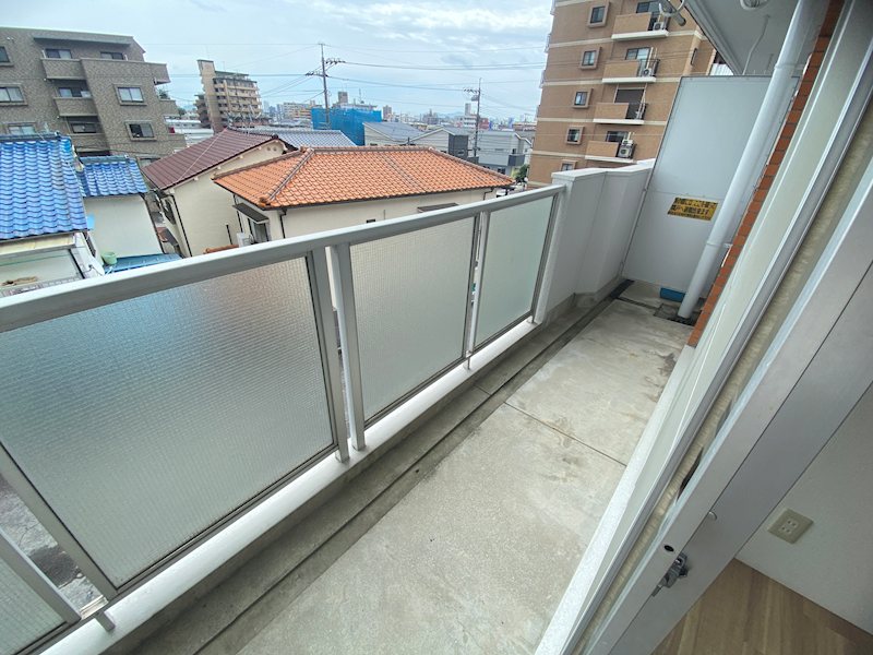 吉兆マンション ベランダ