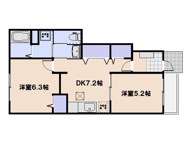 Largo Ａ 間取り