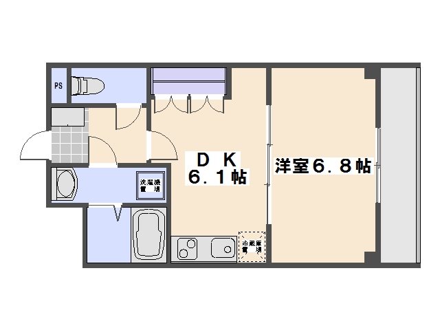 Riverside Court 間取り