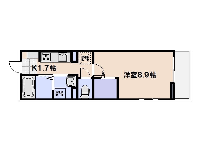 メゾン・ボヌールⅢ 間取り