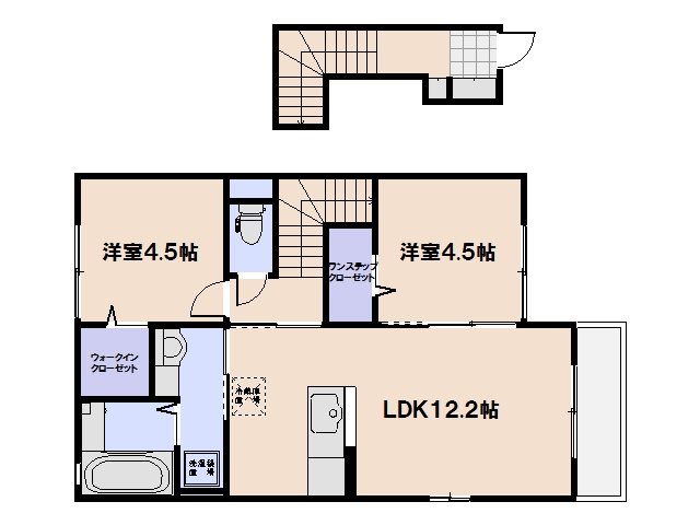 Sunny Flat YASUDAⅡ 間取り