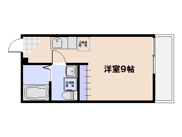 Sakurage（サクラージュ） 301号室 間取り