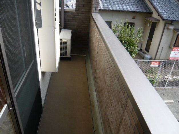 フォブール五日市駅前 ベランダ