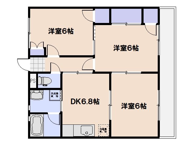 プリンス桜 間取り図