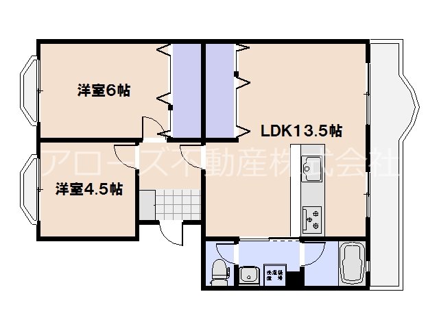 レジデンス串戸 101号室 間取り