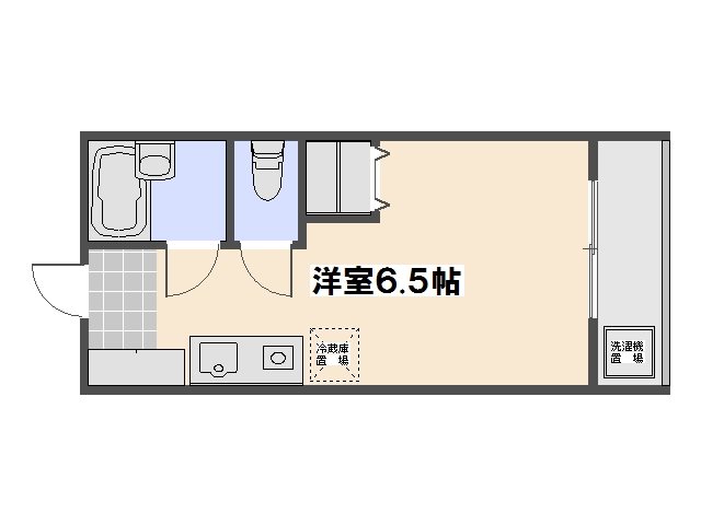 メゾンドール.ミト 204号室 間取り