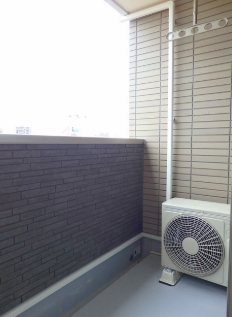 クオーレ　コイン通り ベランダ