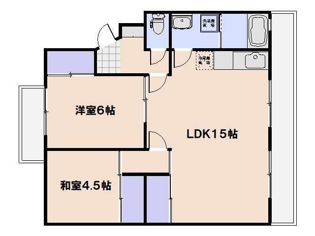 ヴェルテ皆賀 間取り