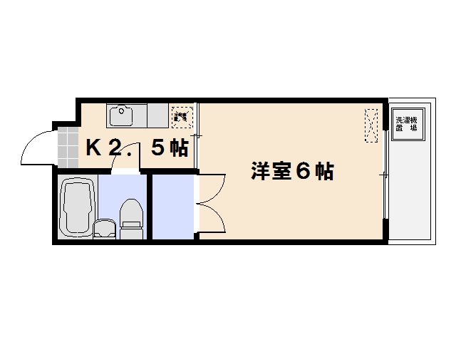 BM-8ビル 317号室 間取り