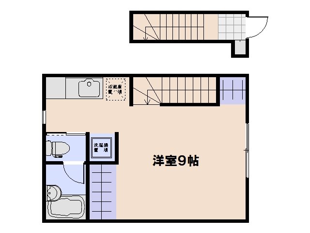 アロベスタ串戸 201号室 間取り