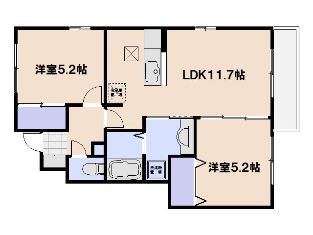 セジュールゆう 間取り図