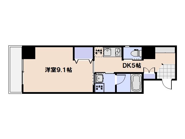 Gold　Court楽々園 間取り