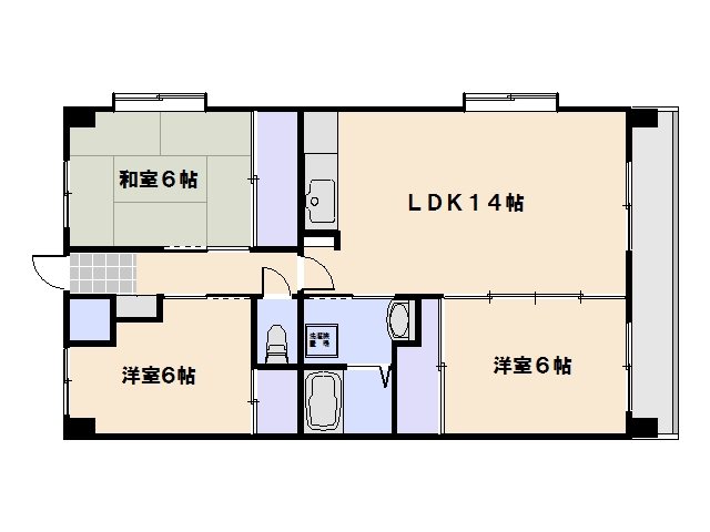 フォレストY's  間取り