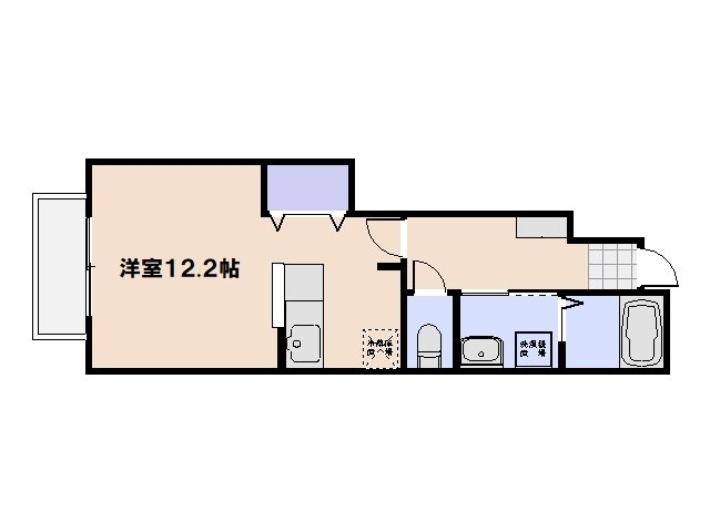 ベル　フィオーレ　Ⅲ 間取り
