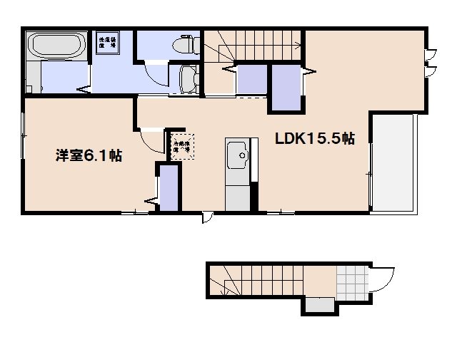 イマージアム光井Ｂ 間取り