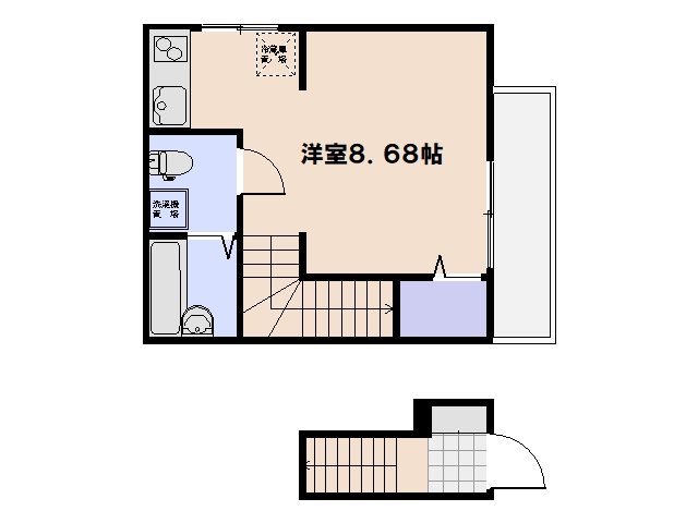 ソフィスコート八幡 間取り図