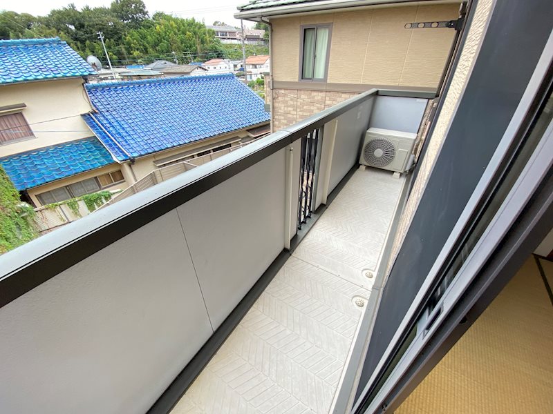 エクレール西田　Ｂ棟 ベランダ