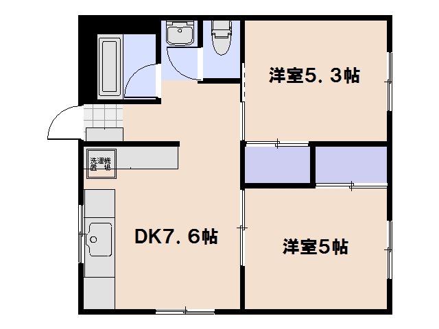 第一桂ビル 301号室 間取り