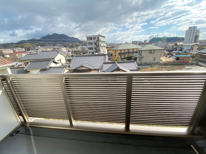 シャルム肥後Ⅱ ベランダ