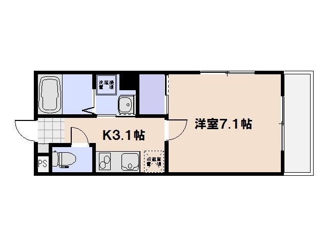 （仮）PLEIN SOLEIL平良山手 301号室 間取り