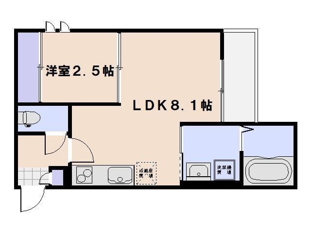 REGALEST 楽々園 間取り
