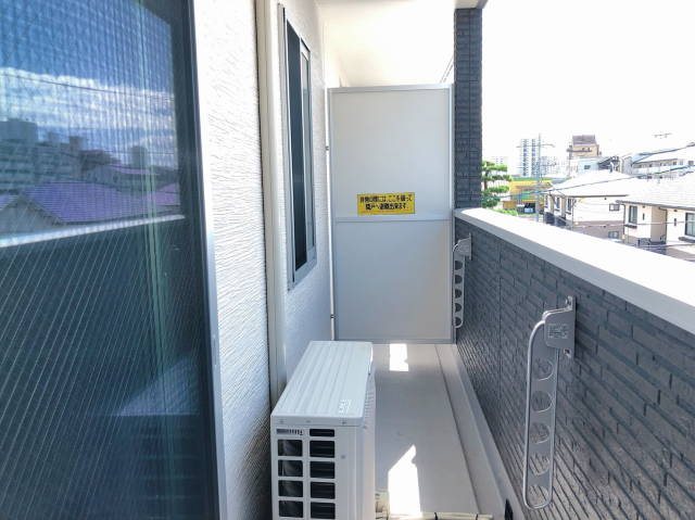 プレジャーコーポ五日市駅前 ベランダ