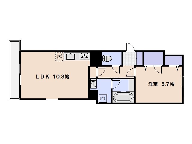 アヴニール五日市中央 間取り