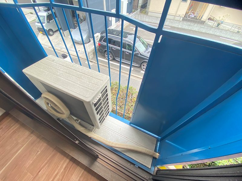 シティハイム吉見園 ベランダ