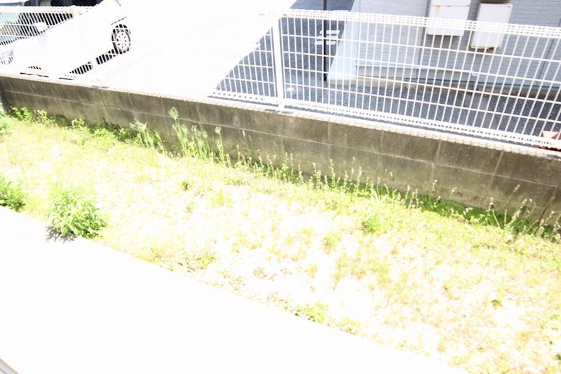 ピースハイツK C棟 ベランダ