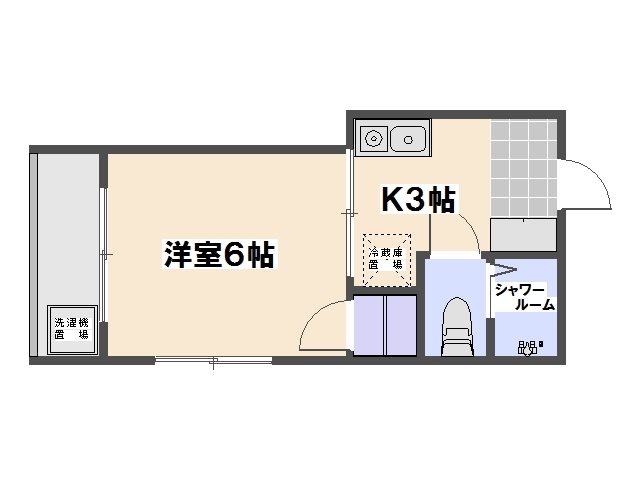 Sol Levante Kairoen 201号室 間取り