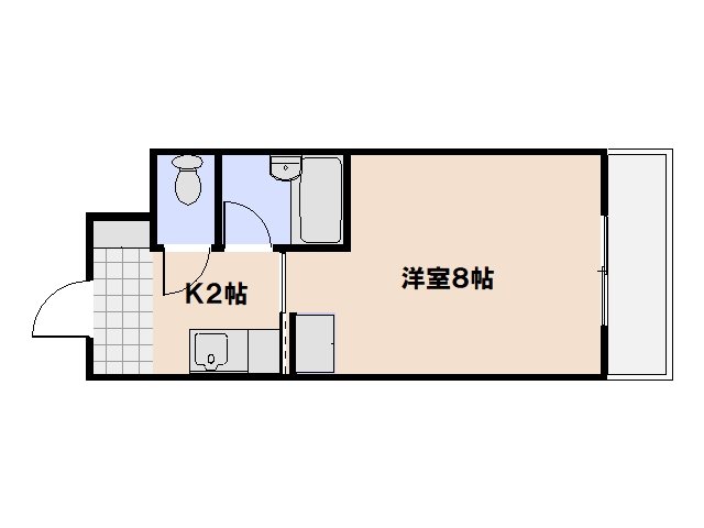 サンローレル串戸 402号室 間取り