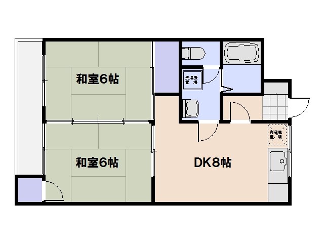 コーポサンシャイン 間取り図