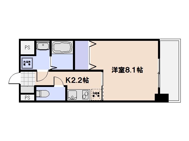 サンシャインKAWAOKA 間取り