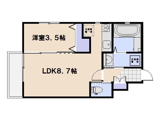 F・R Ⅰ 間取り
