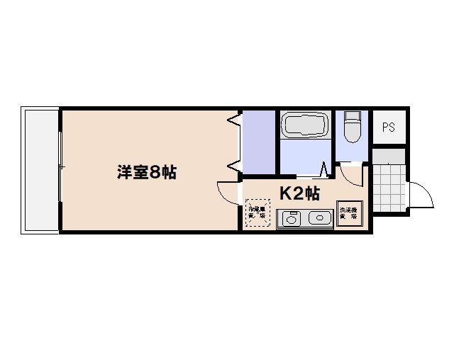 田中興産第11ビル 406号室 間取り