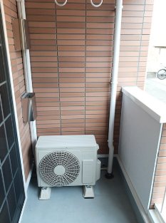 プラシード五番館 ベランダ