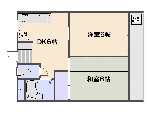 ビレッジ中央 間取り