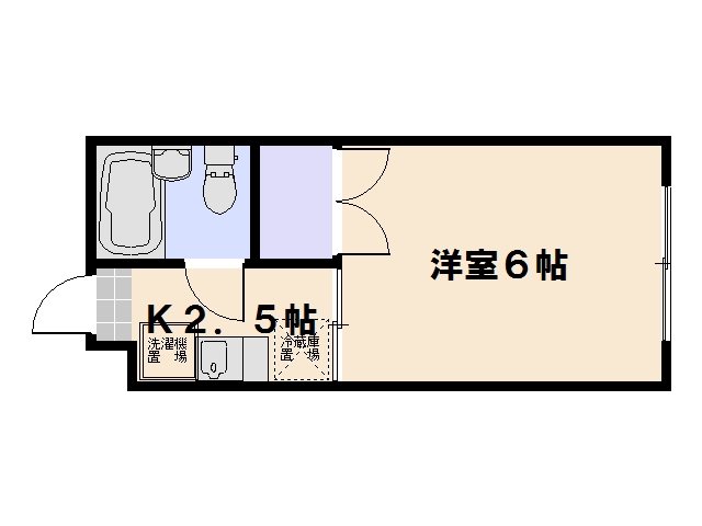 BM-8ビル 203号室 間取り