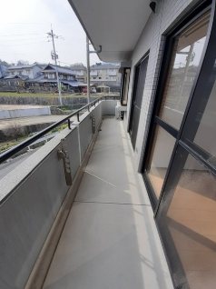 プラザ初雪 ベランダ