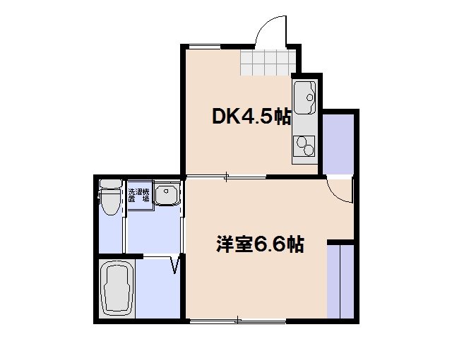 casa cozy 吉見園 103号室 間取り