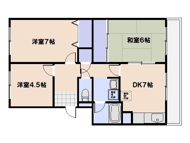 カサビアンカ海老園 間取り