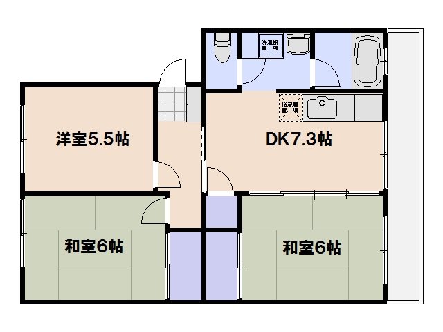山根マンション 306号室 間取り