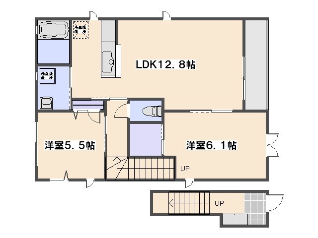 アークK A棟 間取り図