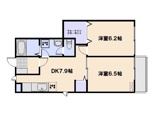 ベルメゾンⅢ 間取り
