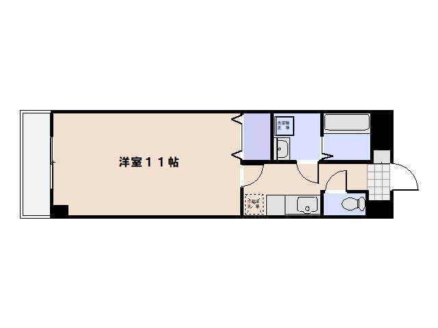 清風メゾンプロシャン 202号室 間取り