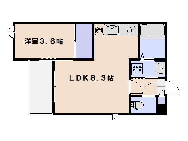 Regalest廿日市駅前 間取り