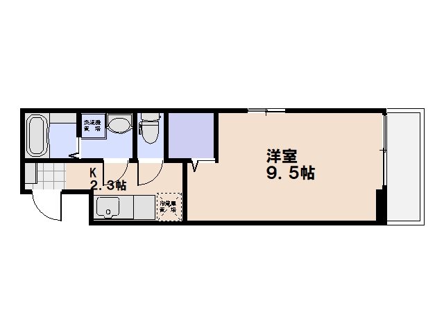ファイン　セイバリー 101号室 間取り