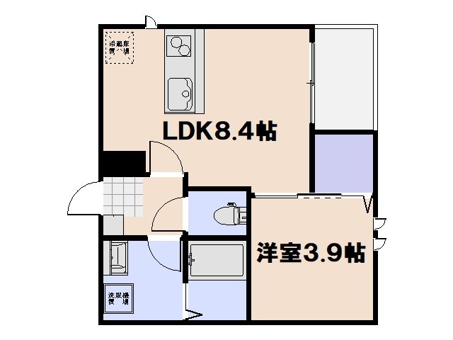 REGALEST廿日市駅南 201号室 間取り